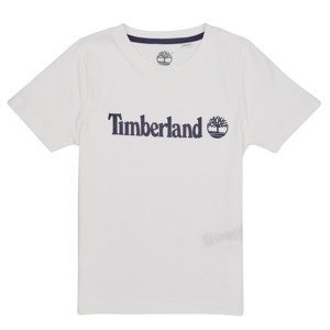 Timberland  T25T77  Trička s krátkým rukávem Dětské Bílá
