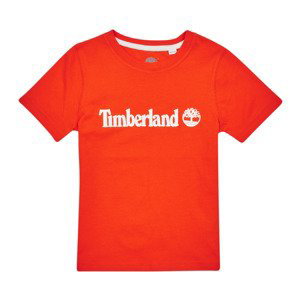 Timberland  T25T77  Trička s krátkým rukávem Dětské Červená