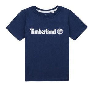 Timberland  T25T77  Trička s krátkým rukávem Dětské Tmavě modrá