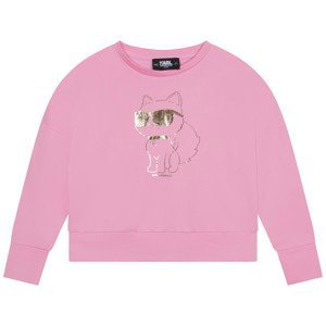 Karl Lagerfeld  Z15425-465-C  Mikiny Dětské Růžová