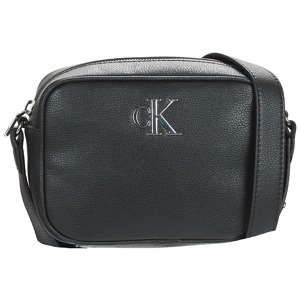 Calvin Klein Jeans  MINIMAL MONOGRAM CAMERA BAG18  Kabelky s dlouhým popruhem Černá