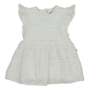 Ikks  XW30120  Krátké šaty Dětské Bílá