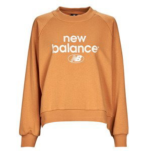 New Balance  Essentials Graphic Crew French Terry Fleece Sweatshirt  Mikiny Oranžová