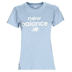New Balance  Essentials Graphic Athletic Fit Short Sleeve  Trička s krátkým rukávem Modrá