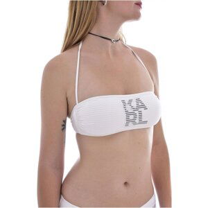 Karl Lagerfeld  KL22WTP17  Plážový šátek Bílá