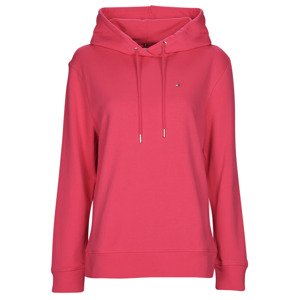 Tommy Hilfiger  REGULAR HOODIE  Mikiny Růžová