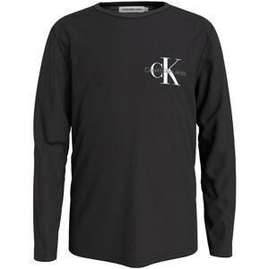 Calvin Klein Jeans  -  Trička s krátkým rukávem Dětské Černá