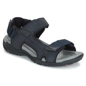 Geox  U TERRENO + GRIP  Sportovní sandály Tmavě modrá