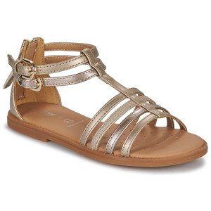 Geox  J SANDAL KARLY GIRL  Sandály Dětské Zlatá