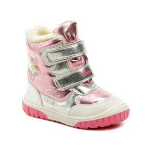 Wojtylko  1Z23030 růžové dětské zimní boty  Kotníkové boty Dětské Růžová
