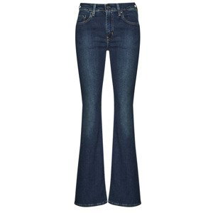 Levis  726 HR FLARE  Jeans široký střih Tmavě modrá