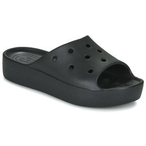 Crocs  Classic Platform Slide  pantofle Černá
