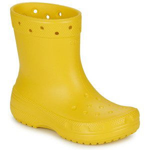 Crocs  Classic Rain Boot  Kotníkové boty Žlutá