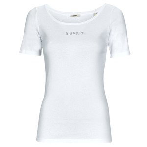 Esprit  tshirt sl  Trička s krátkým rukávem Bílá