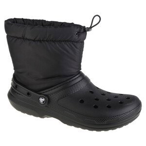 Crocs  Classic Lined Neo Puff Boot  Zimní boty Černá