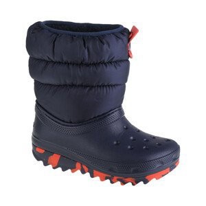 Crocs  Classic Neo Puff Boot Kids  Zimní boty Dětské Modrá