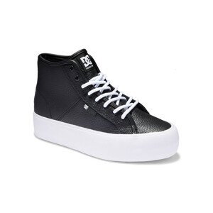 DC Shoes  Manual hi wnt ADJS300286 BLACK/WHITE (BKW)  Módní tenisky Černá