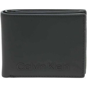 Calvin Klein Jeans  pánská peněženka K50K509606 BAX Ck black  Peněženky Černá