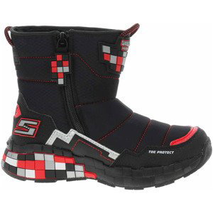 Skechers  Mega-Craft - Cuboforce black-red  Zimní boty Černá