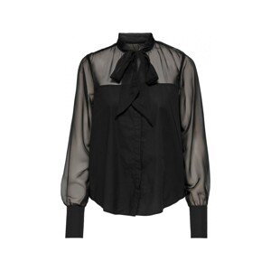 La Strada  shirt Costel L/S- Black  Halenky Černá