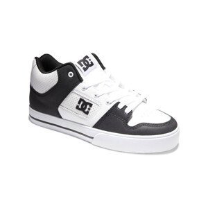 DC Shoes  Pure mid ADYS400082 WHITE/BLACK/WHITE (WBI)  Módní tenisky Bílá