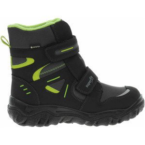 Superfit  Chlapecké sněhule  0-809080-0300 schwarz-grun  Zimní boty Černá