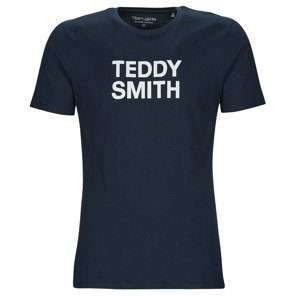 Teddy Smith  TICLASS BASIC MC  Trička s krátkým rukávem Tmavě modrá