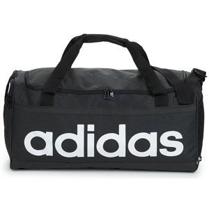 adidas  LINEAR DUFFEL M  Sportovní tašky Černá