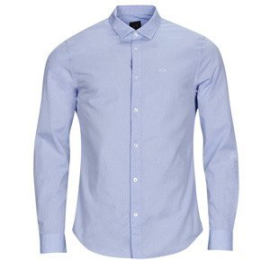 Armani Exchange  3RZC36  Košile s dlouhymi rukáv Modrá