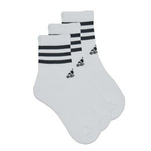 adidas  3S C SPW CRW 3P  Sportovní ponožky Bílá