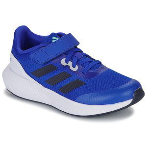 adidas  RUNFALCON 3.0 EL K  Běžecké / Krosové boty Dětské Modrá