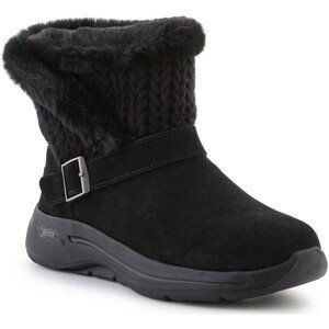 Skechers  Go Walk Arch Fit Boot True Embrace 144422-BBK  Kotníkové boty Černá