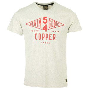 Superdry  Copper Label Tee  Trička s krátkým rukávem Šedá