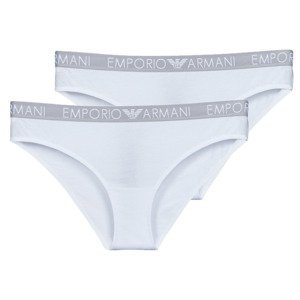 Emporio Armani  BI-PACK BRAZILIAN BRIEF PACK X2  Kalhotky Bílá