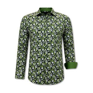 Gentile Bellini  140085320  Košile s dlouhymi rukáv Zelená
