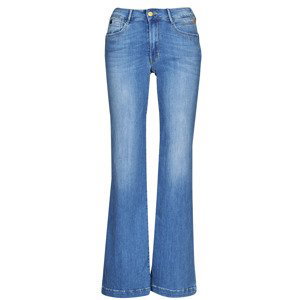 Le Temps des Cerises  PULP FLARE HIGH AXIS  Jeans široký střih Modrá