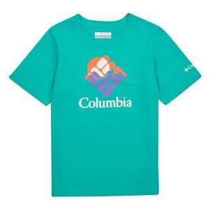Columbia  Valley Creek Short Sleeve Graphic Shirt  Trička s krátkým rukávem Dětské Modrá