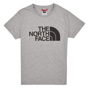 The North Face  Boys S/S Easy Tee  Trička s krátkým rukávem Dětské Šedá