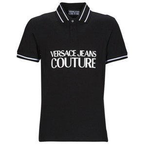 Versace Jeans Couture  GAGT03-899  Polo s krátkými rukávy Černá