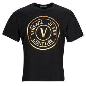 Versace Jeans Couture  GAHT05-G89  Trička s krátkým rukávem Černá