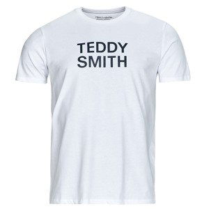 Teddy Smith  TICLASS  Trička s krátkým rukávem Bílá