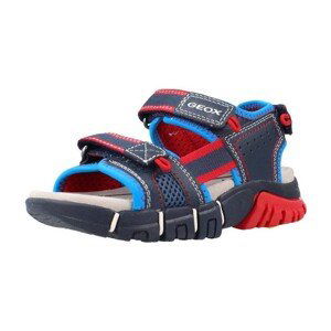 Geox  J SANDAL DYNOMIX BOY  Sandály Dětské Modrá