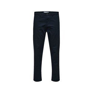 Selected  Noos Slim Tape New Miles Pants - Dark Sapphire  Kalhoty Modrá
