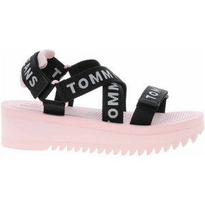 Tommy Hilfiger  Dámské sandály  EN0EN02119 TH2 Misty Pink  Sandály Růžová