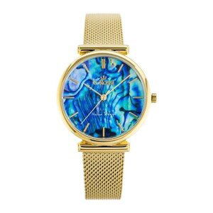 G. Rossi  Dámské analogové hodinky s krabičkou Mulrol zlatá  Hodinky Zlatá
