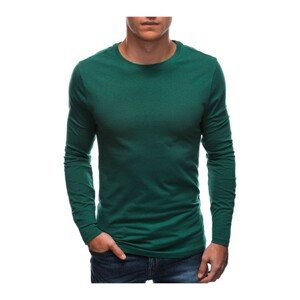 Deoti  Pánské Basic tričko s dlouhým rukávem Fuerza tmavá zelená  Trička s krátkým rukávem Zelená