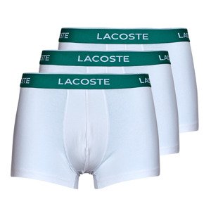 Lacoste  BOXERS LACOSTE PACK X3  Boxerky Bílá