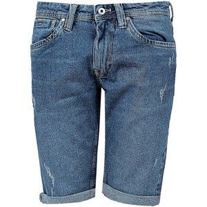 Pepe jeans  PM800935RG2 | Cash  Kraťasy & Bermudy Modrá