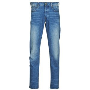 G-Star Raw  3301 REGULAR TAPERED  Jeans úzký střih Modrá