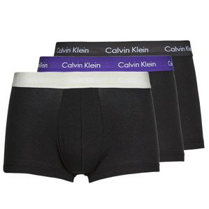 Calvin Klein Jeans  LOW RISE TRUNK X3  Boxerky Černá
